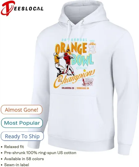 Discover Sooners Orange Bowl History 34th Annual Classic Hoodie