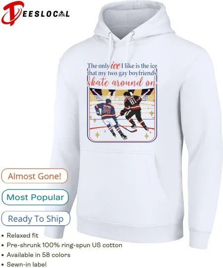 Discover Heated Rivalry Hockey Romance Ilya Rozanov and Shane Hollander Hoodie