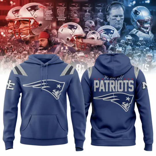 Patriotss 2025 Rivalries Noreaster Hoodie - Navy Blue