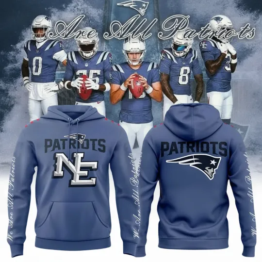 Patriotss 2025 Inspire Change Limited Edition Hoodie 3D Navy Blue