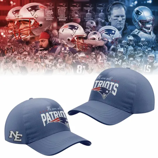 Patriotss Team Classic 39THIRTY Navy Blue Cap One Size