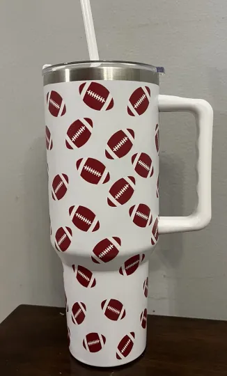 Discover NEW 40oz Football Tumbler