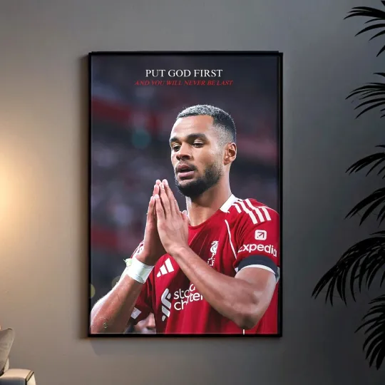 Discover Cody Gakpo Inspirational Wall Art Poster - Motivational Home and Faith Decor