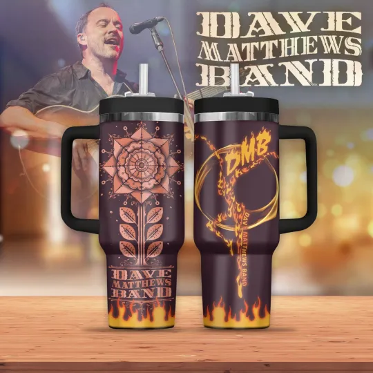 Discover Custom Music Band Inspired Stanley Tumbler 40oz 30oz With Handle Fan Gift