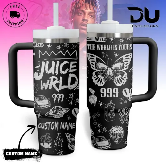 Discover Custom Melodic Hip Hop Music Fan Gift Tumbler 20oz 30oz 40oz With Handle