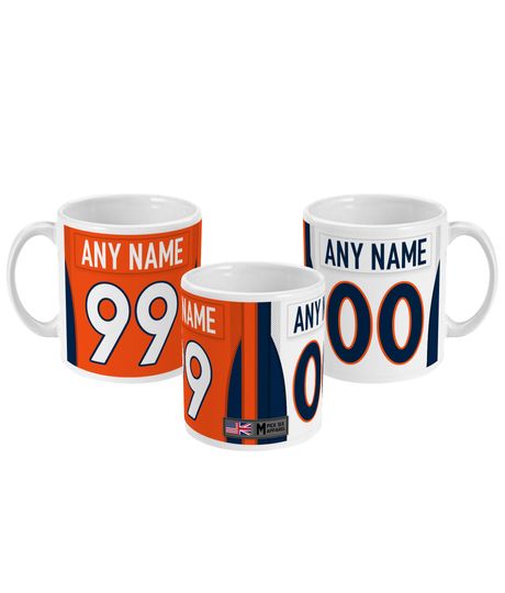 Denver Broncos 2021 Theme Link Up Home Road Jersey 11oz Mug