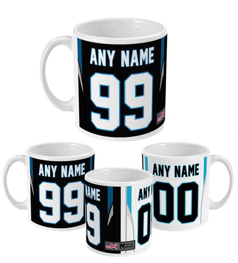 Carolina Panthers 2021/22 Theme Link Up Home Road Jersey 11oz Mug