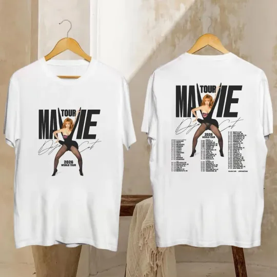 Discover Doja Cat Ma Vie World Tour 2026 T-Shirt, Doja Cat Tour 2026 Shirt
