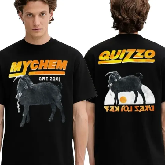 My Chemical Romance The Black Parade 2026 Tour Peru Goat Merch Unisex T-shirt