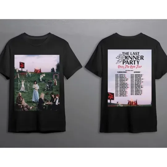 Discover The Last Dinner Party announce 2026 North America Tour T-Shirt