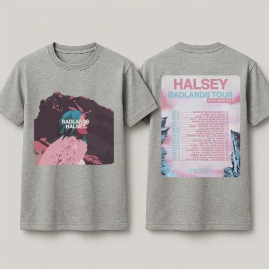 Discover Halsey 2026 Tour T-shirt – Music Fan Concert T-shirt