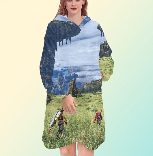 Discover Xenoblade Chronicles Blanket Hoodie