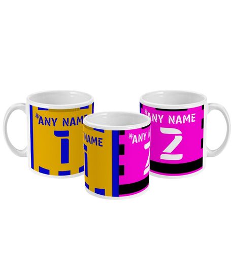Discover Shrewsbury Town FC Theme Personalised League 1 Football Shirt 11oz Mug Gift
