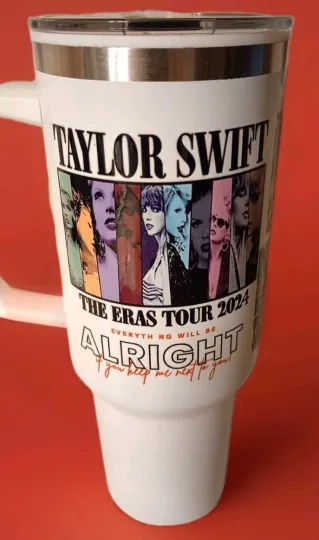 Discover Rare Swift 2024 The Eras Tour Theme Tumbler 40 oz. Tervis Lid No Straw