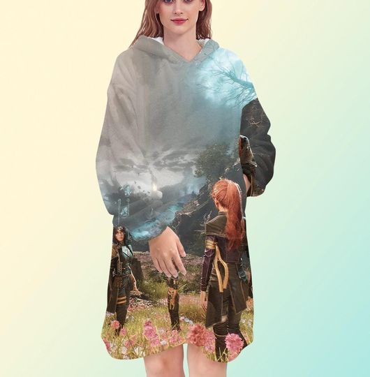 Discover Clair Obscur Expedition 33 Blanket Hoodie