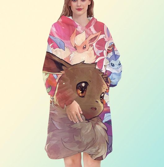 PKM - Eevee Blanket Hoodie