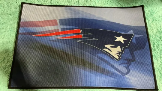 New England Patriots Carpet 16x24in Doormat Floor Mat Home Décor US