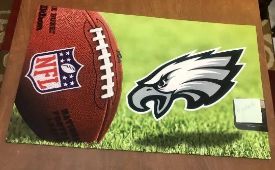 Discover football Philadelphia Eagles 18x30 door mat Indoor/Outdoor