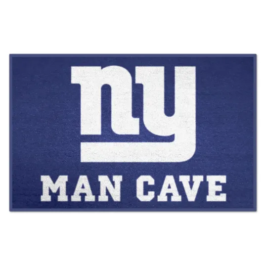 Discover FANMATS 14341 football - New York Giants Man Cave Starter Mat Accent Rug - 19in. x...