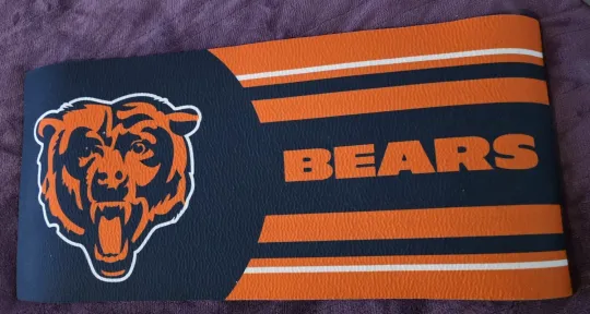 Discover Chicago Bears Sassafras Insert Step Mat Or Decorative Door Mat Insert 10x22” football