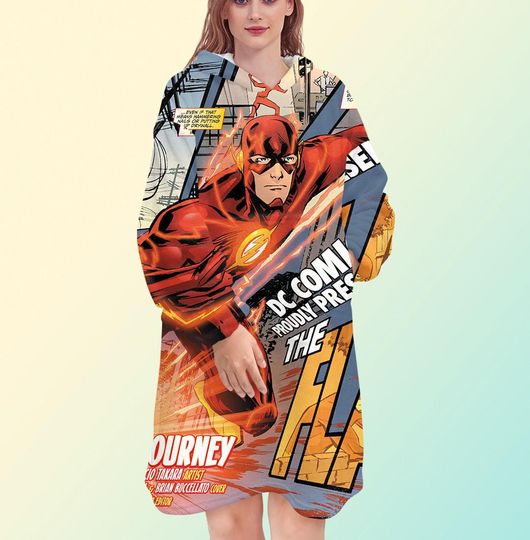 Discover Flash Blanket Hoodie