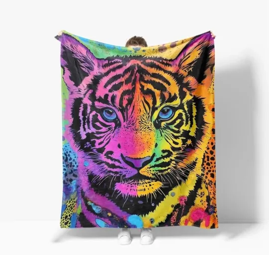 Discover Tiger Blanket Tiger Fleece Blanket Super Soft Warm Cozy