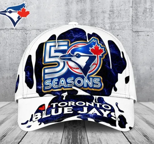 Discover Toron-To Blue Ja-Y 50Th Anniversary Classic Cap
