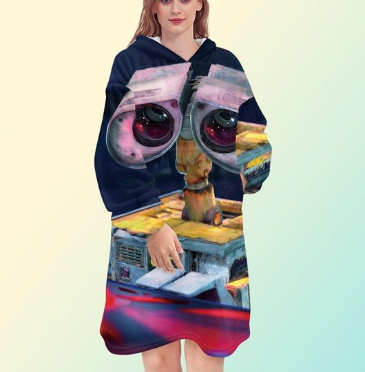 Discover Wall-e Blanket Hoodie