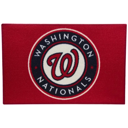 Discover Fanmats MLB Washington Nationals 19" X 30" Door Mat