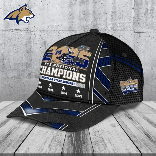 Discover Monata Bobcats Football classic cap