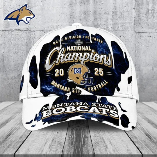 Discover Montana Bobcats Football 2025 National Champions Classic Cap
