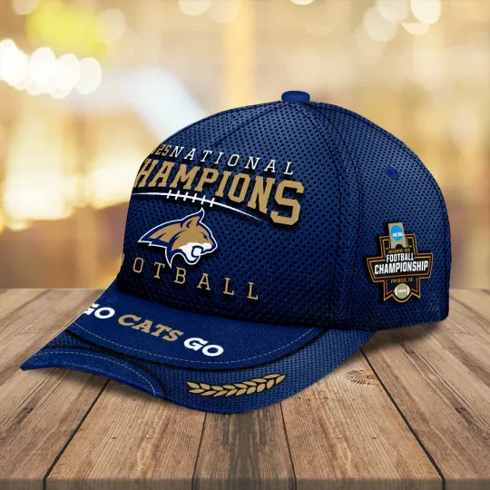 Discover Montana Bobcats Football 2025 National Champions Classic Cap