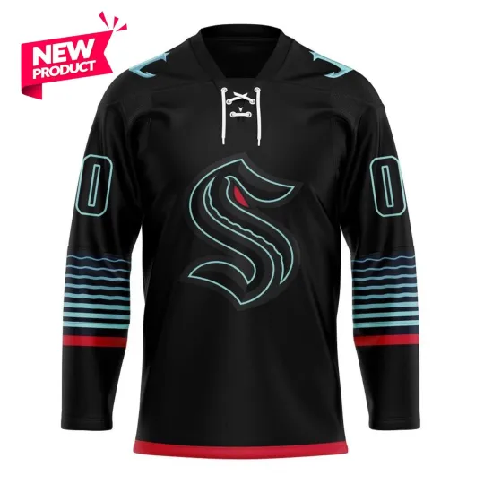 Discover Seatttle Kraken Personalized Alternate Lacke Hockey Shirt