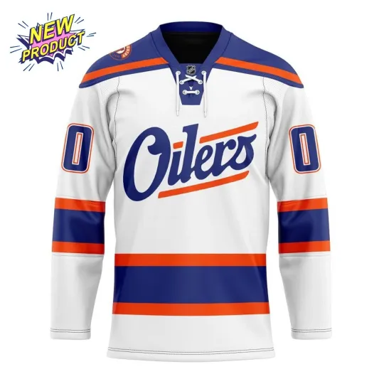 Discover Personalized Edmontoon Oilers 2025/26 Alternate Lace Hockey Shirt Design