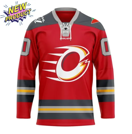 Discover Ottawwa Charge Personalized 2025/26 Home Lace Hockey Shirt Fan Gear