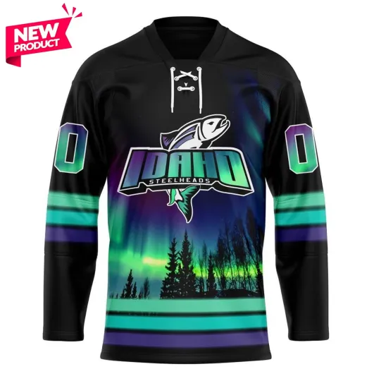 Discover Steelheads Special Design With Northern Lights Lace Hockey Shirt