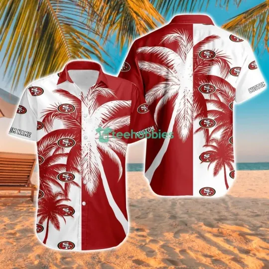 Discover San Francisco Football Team 49erss Hawaiian Button Down Shirt Unisex