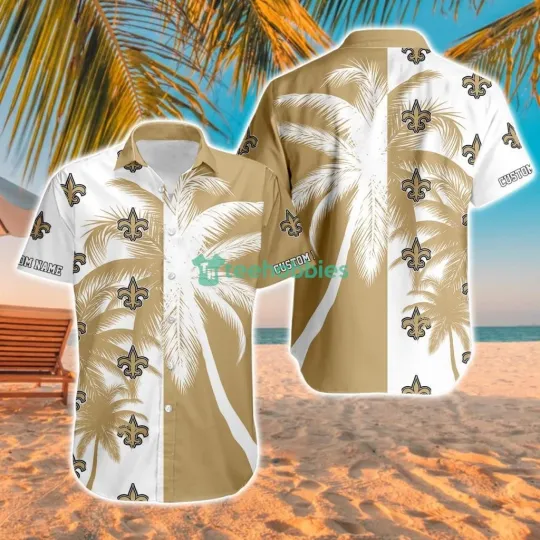 Discover New Orleans Football Team Saintss Hawaiian Button Down Shirt Unisex