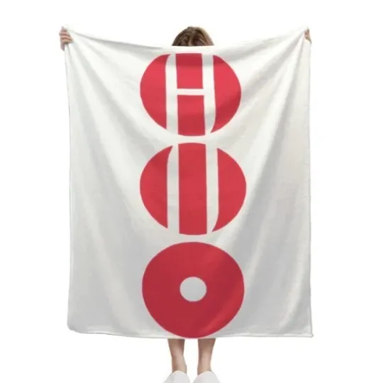 BTS New Era 2026 Album Logo Flannel Breathable Blanket 50x40 Inch! Blanket Throw