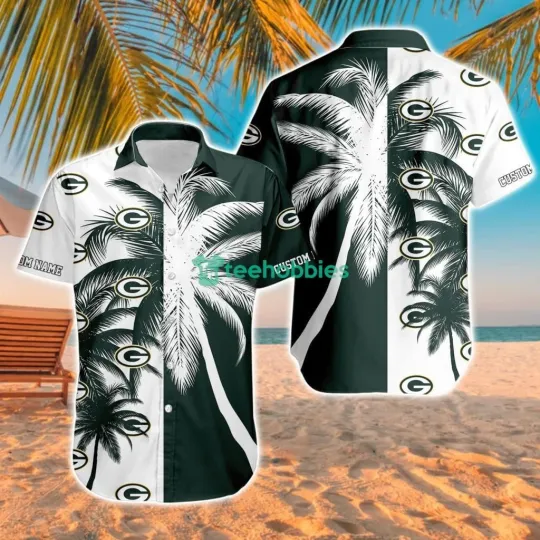 Discover Green Bay Football Team Packerss Hawaiian Button Down Shirt Unisex