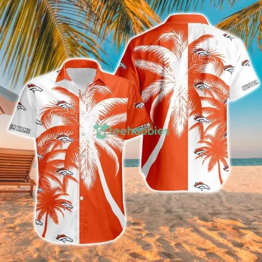 Discover Denver Football Team Broncoss Hawaiian Button Down Shirt Unisex