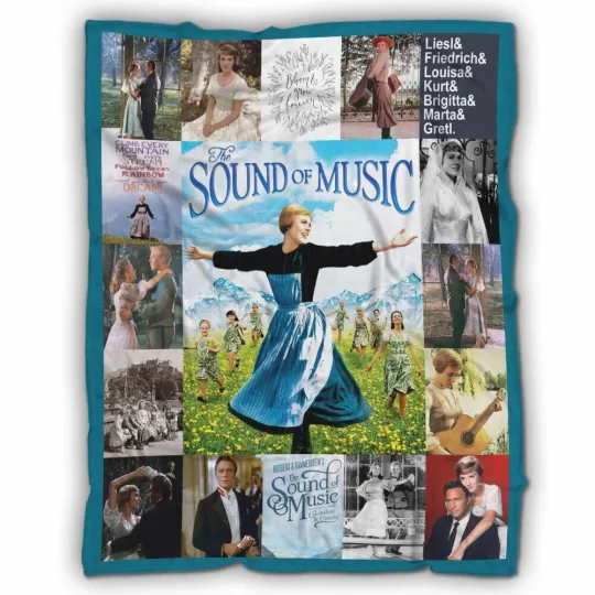 Discover The Sound Of Music Blanket, Broadway Musicals Fleece, Blanket
