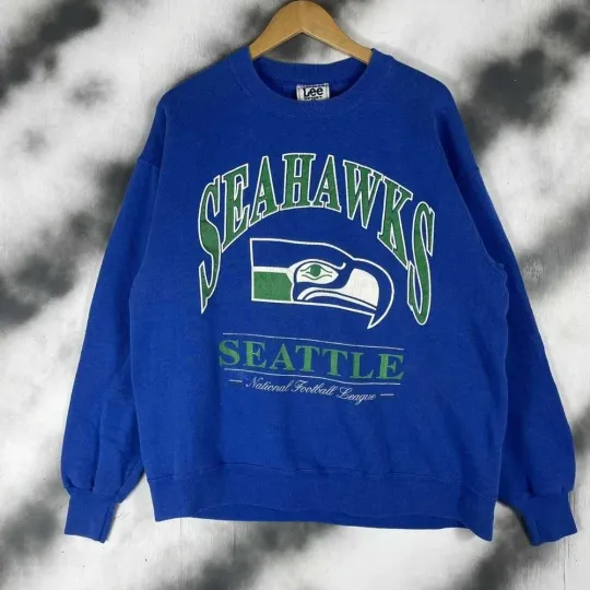 Discover football Vintage 90’s Seahawks Seattle Sweatshirt