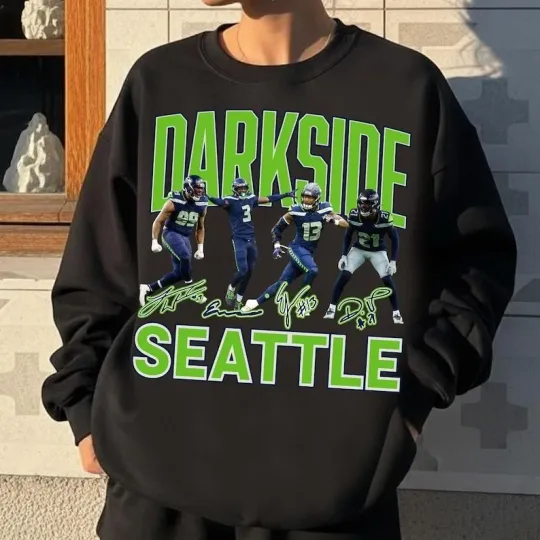 Discover Dark Side Seattle Football Sweatshirt, Seattle Football Mascot Sweatshirt