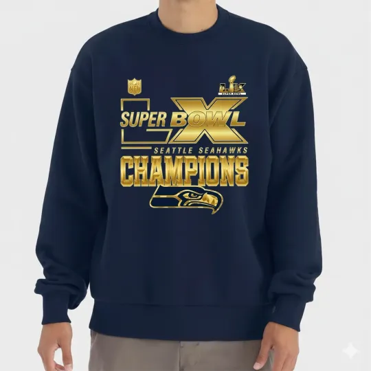 Seattle Seahawks 2025 2026 Super Bowl Champions Legend Sweatshirt