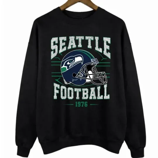 Discover Vintage Seattle Football Game Day  Sweatshirt