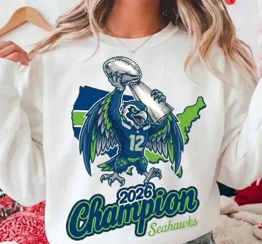 Discover Seattle Football 2026 Champions T-Shirt & Sweatshirt