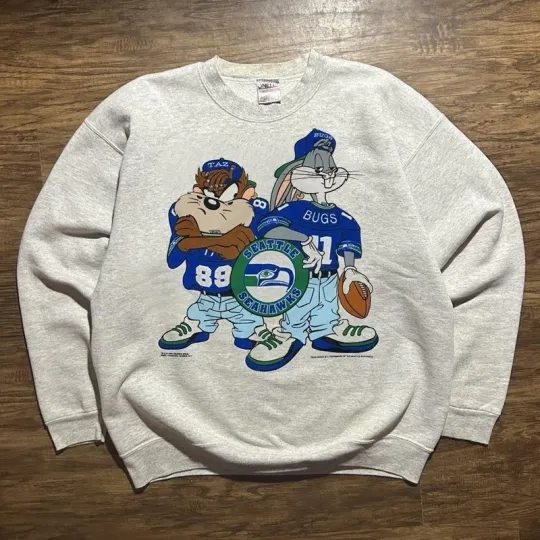 Seattle Seahawks football Football Team Looney Tunes Unisex Sweatshirt