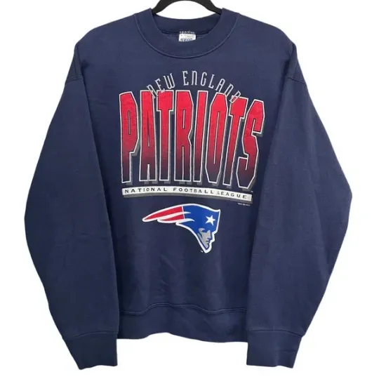 New England Patriots National Football League navy color sweatshirt
