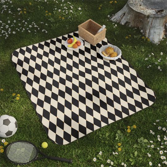 Harlequin Picnic Mats: Outdoor Mat